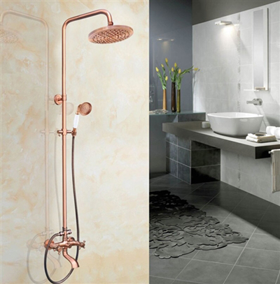 Brass Rain Shower System